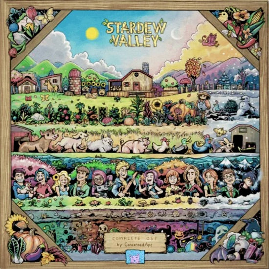 Stardew Valley Vinyl LP popular Soundtrack Box Set from Fangamer