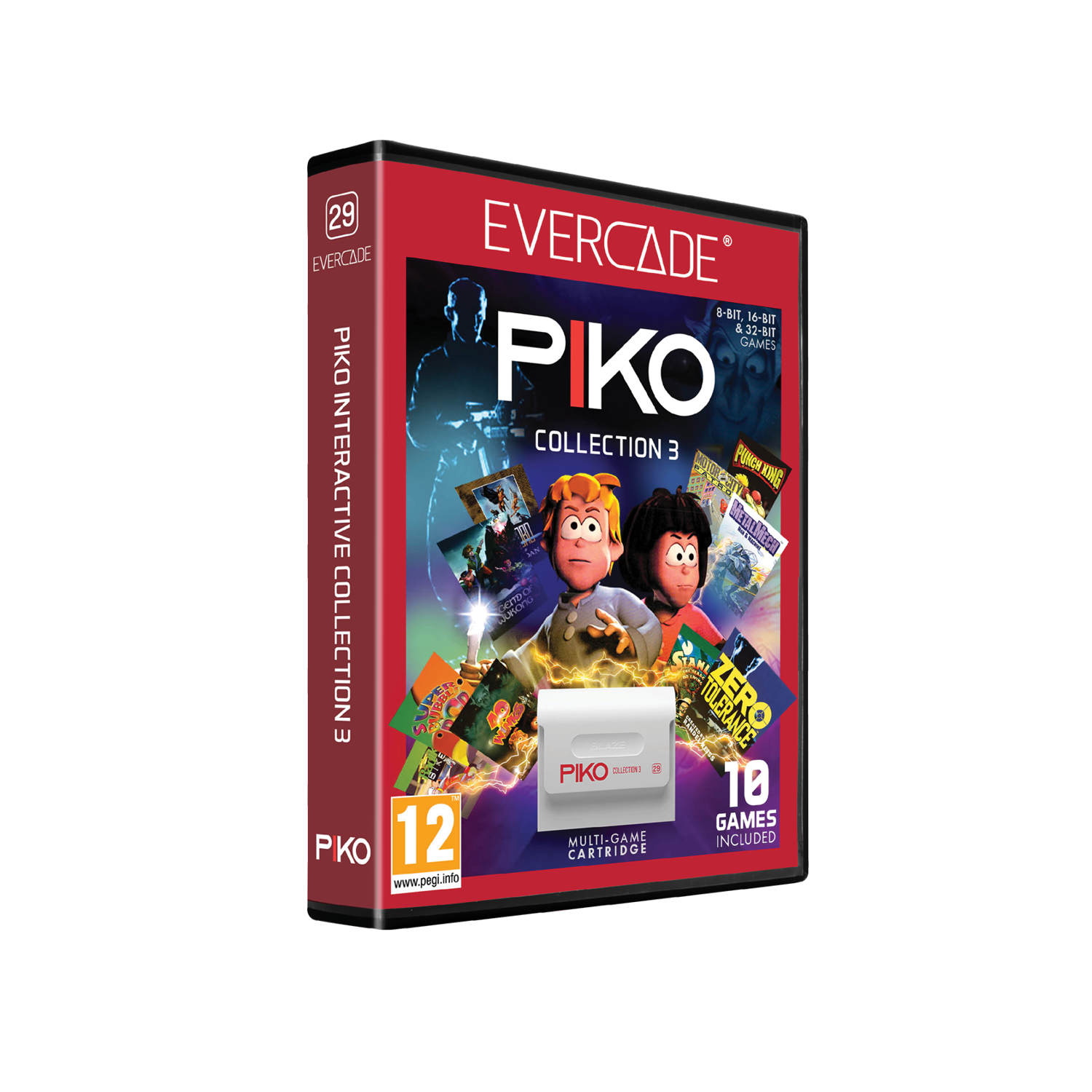 Piko Interactive 3 - Evercade Cartridge | Blaze Entertainment | PixelCrib