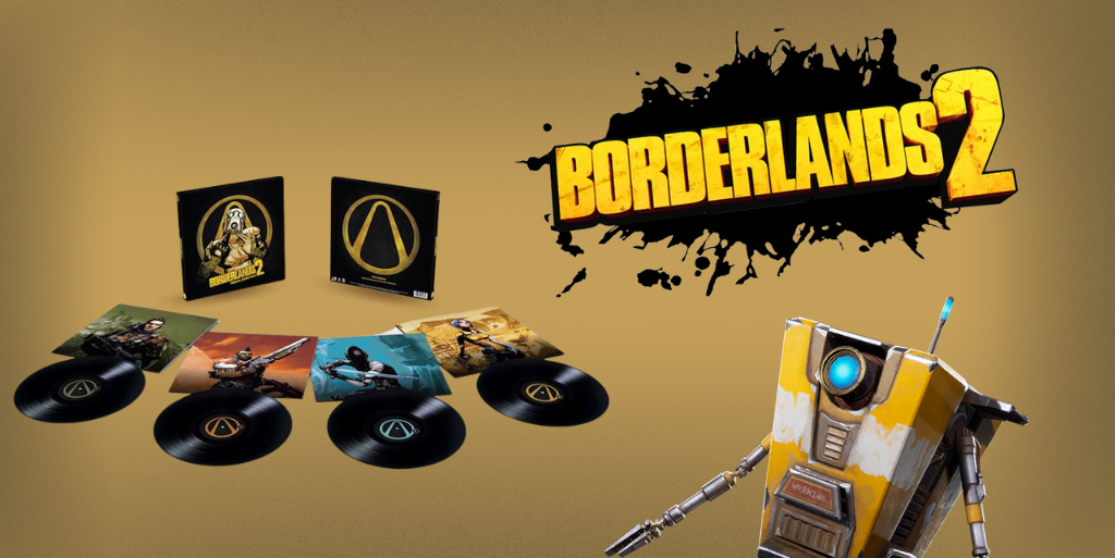 Borderlands 2 Deluxe 4xLP Box Set