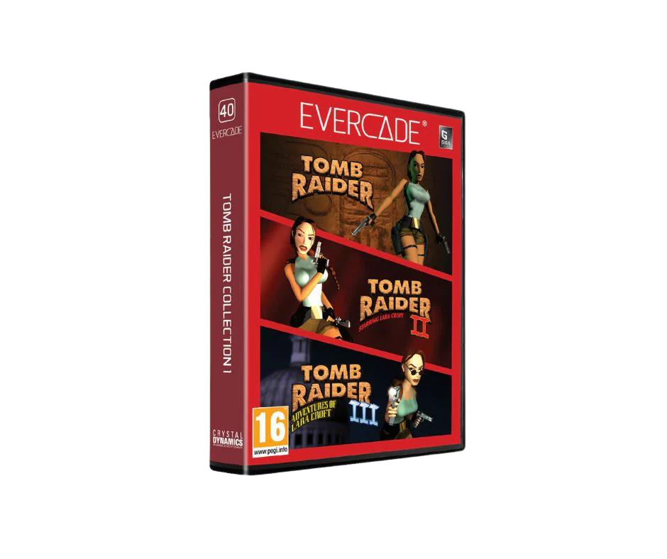 #40 Tomb Raider Collection 1 - Evercade Cartridge