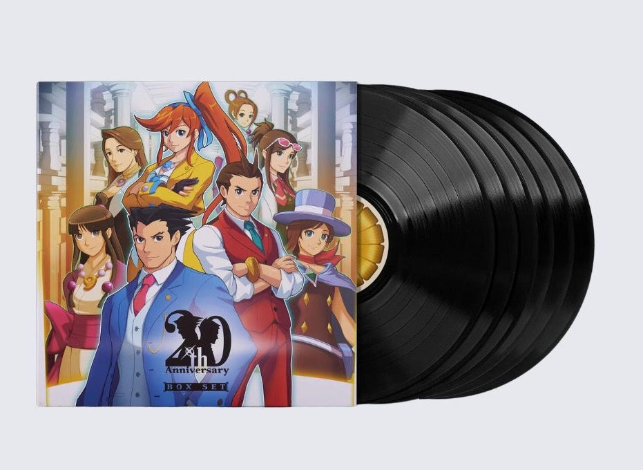 Ace Attorney 20th Anniversary Deluxe 6xLP Box Set