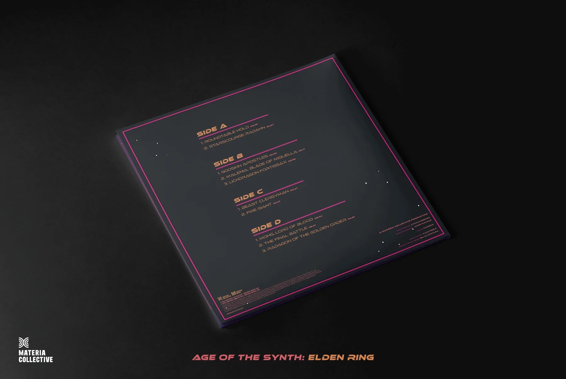 Age of the Synth: Elden Ring 2xLP Vinyl