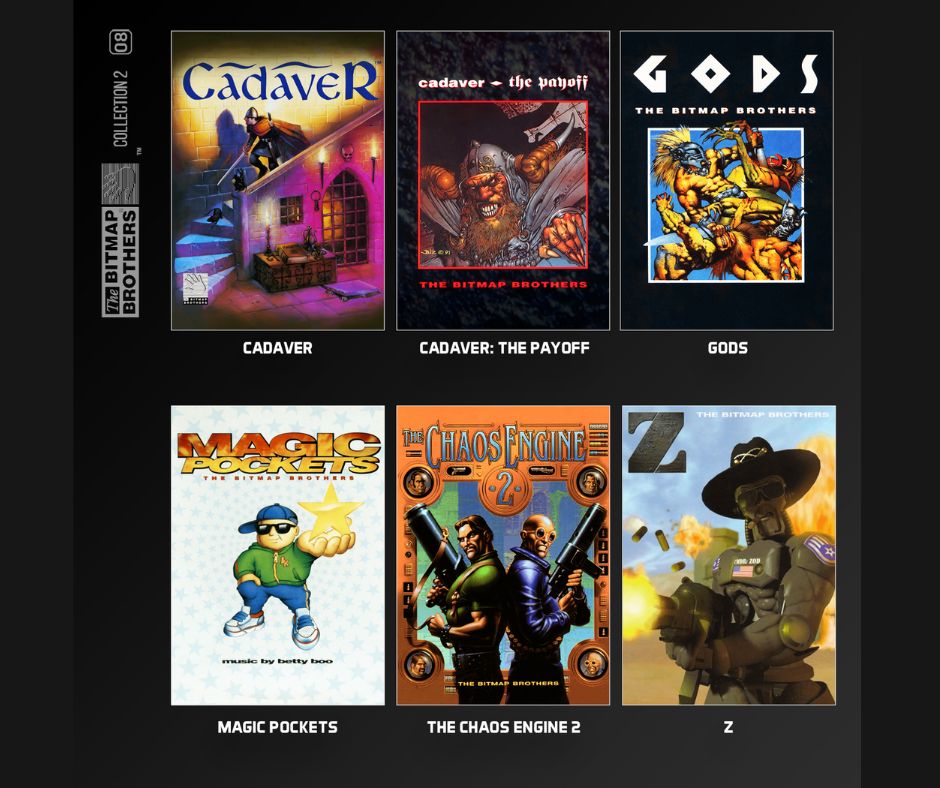 #08 Bitmap Brothers Collection 2 - Evercade Cartridge