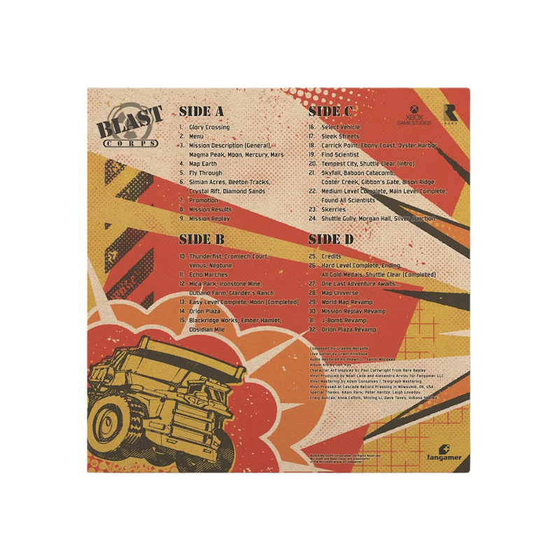 Blast Corps Vinyl Soundtrack