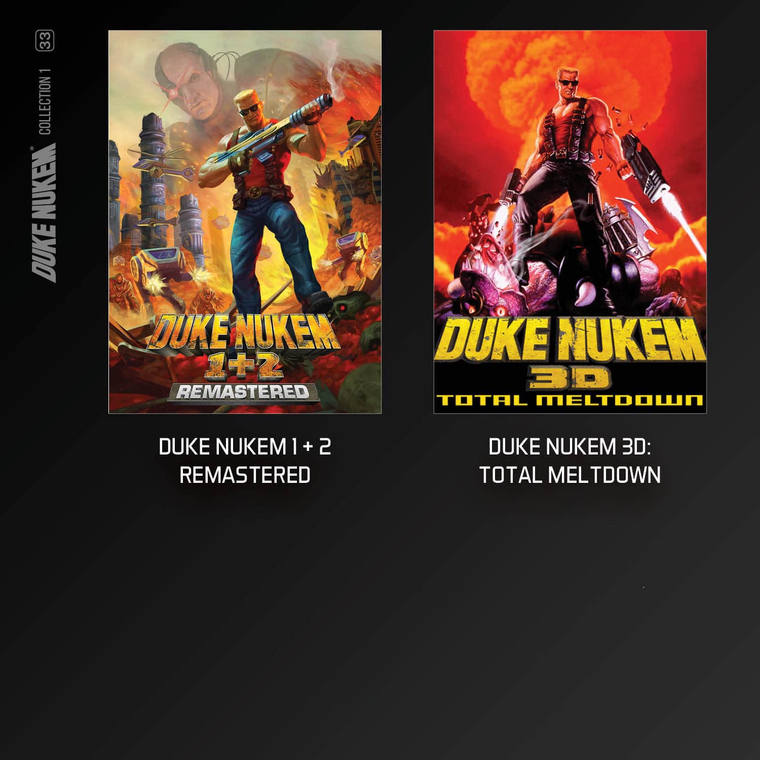 Duke Nukem Collection 1 - Evercade Cartridge