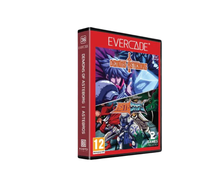 #36 Demons of Asteborg / Astebros - Evercade Cartridge