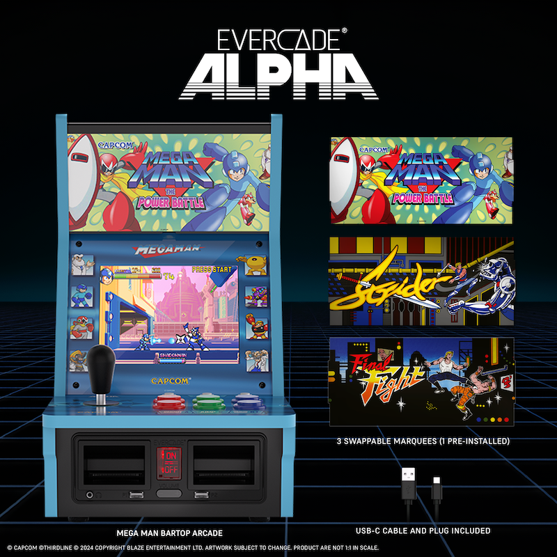 Evercade Alpha Mega Man™ Bartop