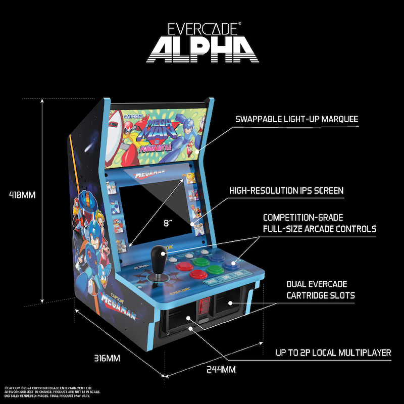 Evercade Alpha Mega Man™ Bartop