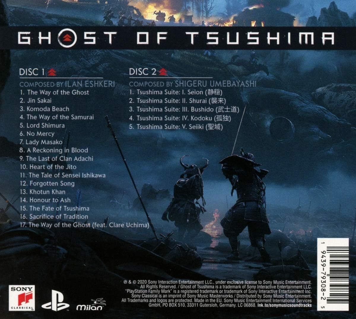 Ghost of Tsushima Original Soundtrack CD