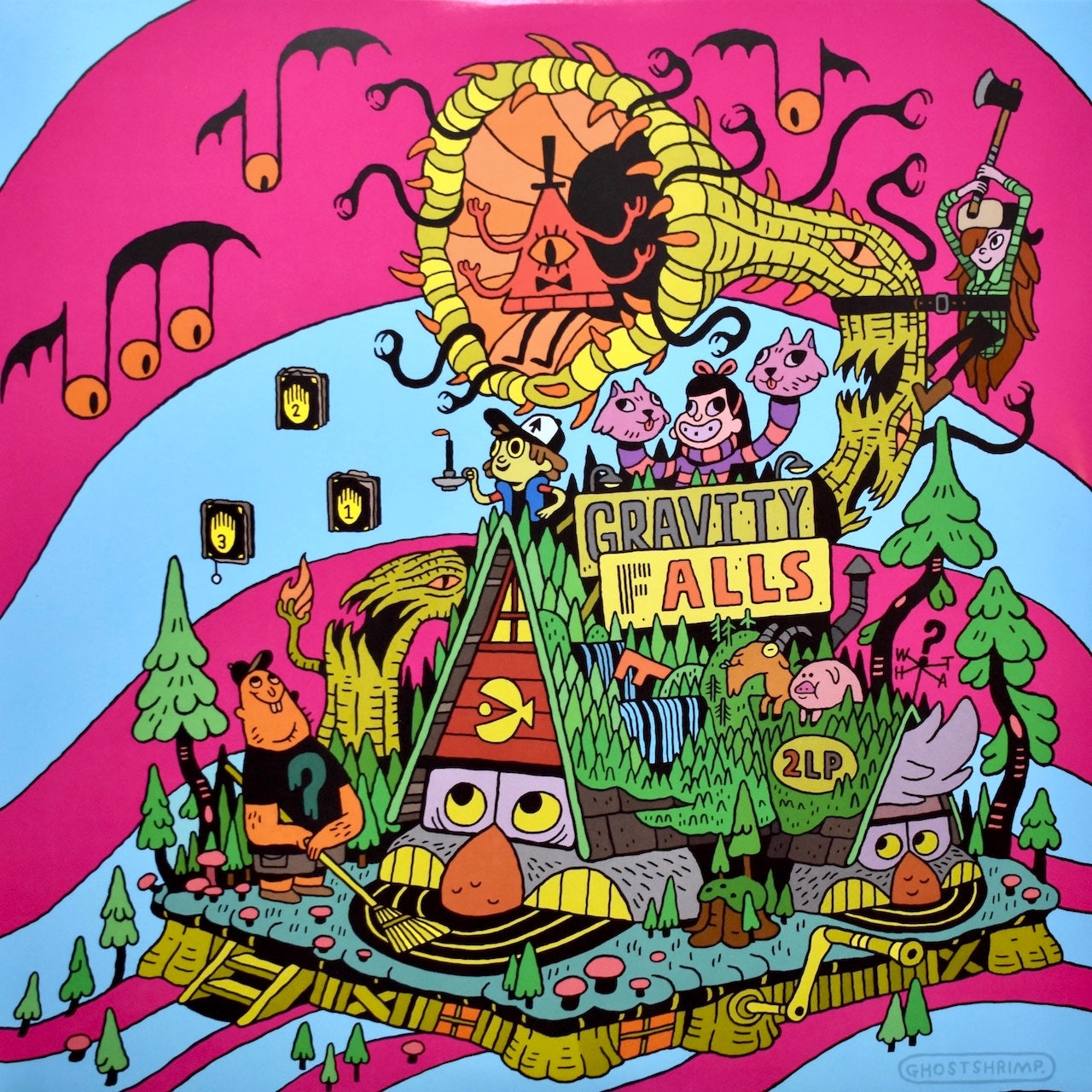 Gravity Falls Vinyl Soundtrack 2xLP