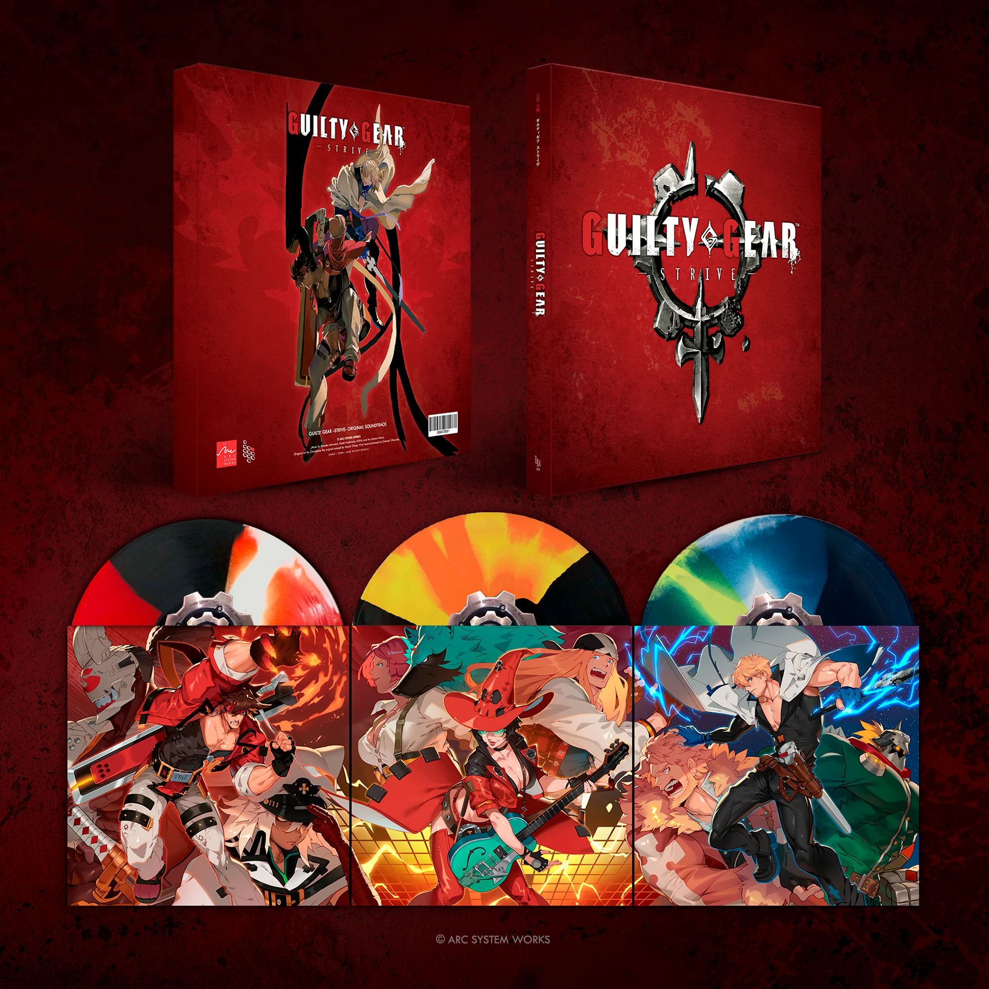 Guilty Gear -Strive- Vol. 1 Vinyl 3xLP Box Set