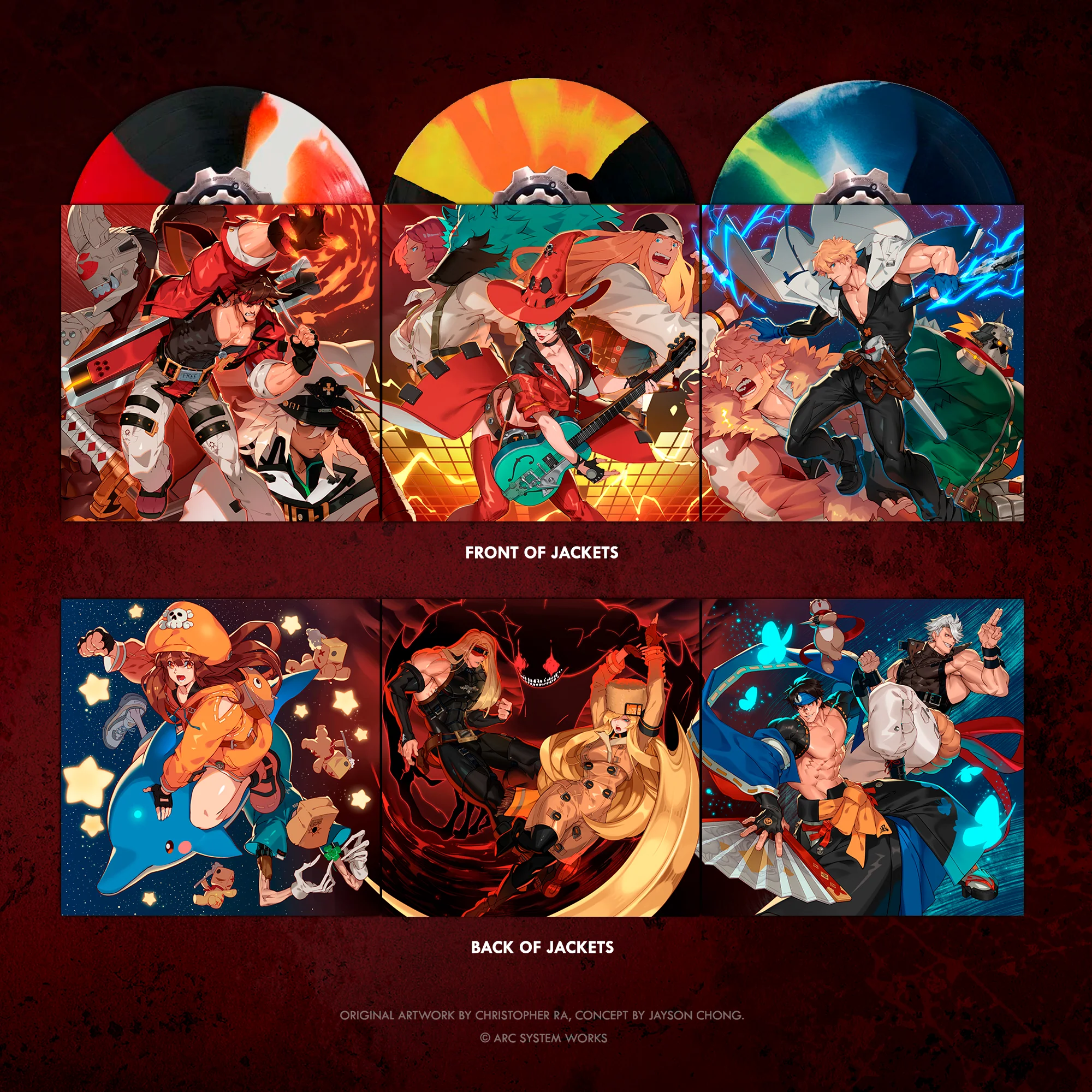 Guilty Gear -Strive- Vol. 1 Vinyl 3xLP Box Set