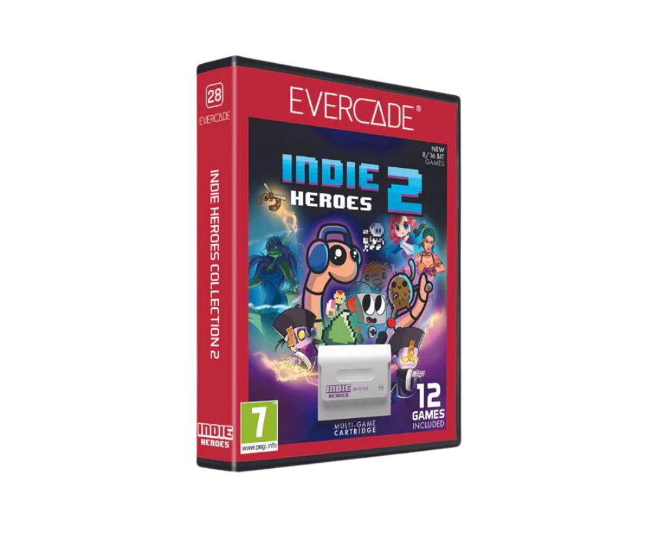 #28 Indie Heroes Collection 2 - Evercade Cartridge