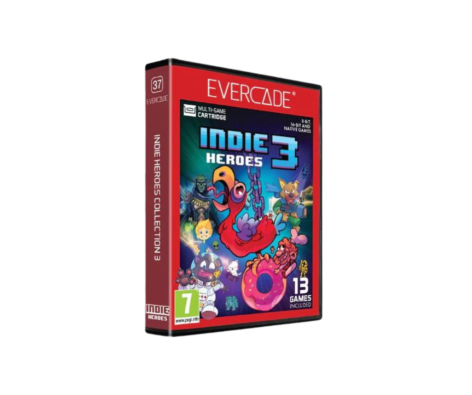 #37 Indie Heroes Collection 3 - Evercade Cartridge