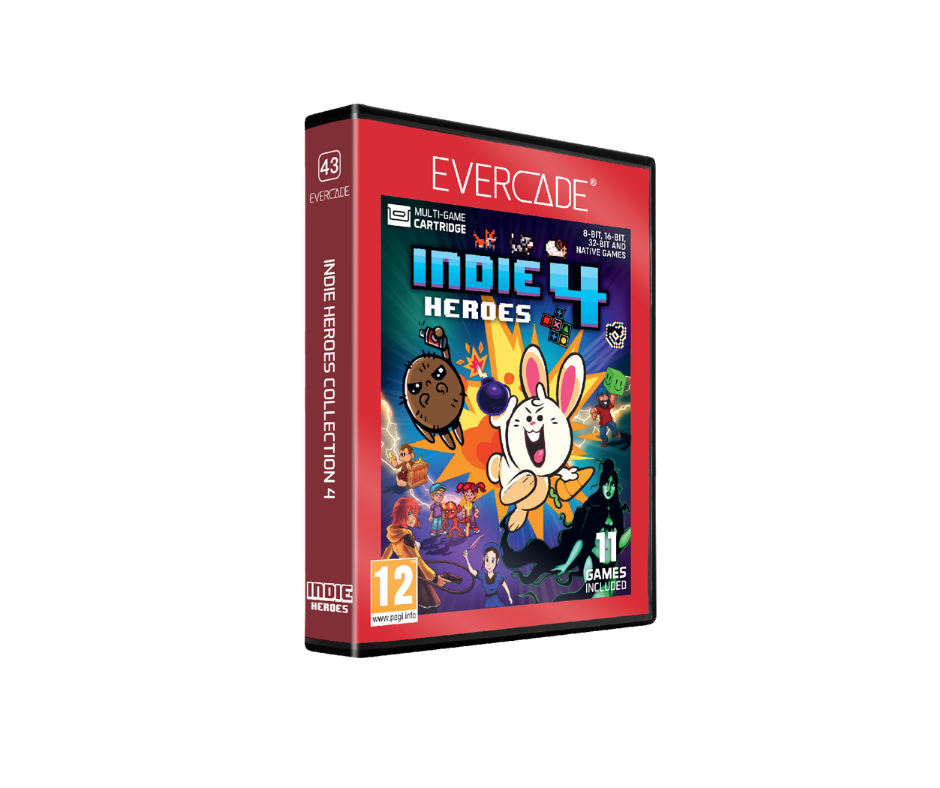 #43 Indie Heroes Collection 4- Evercade Cartridge