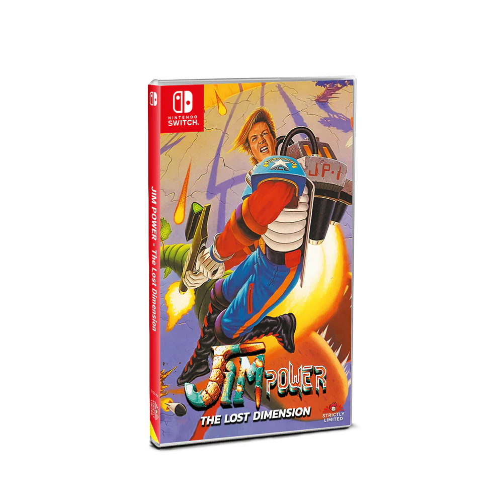 Jim Power: The Lost Dimension Nintendo Switch Physical Edition