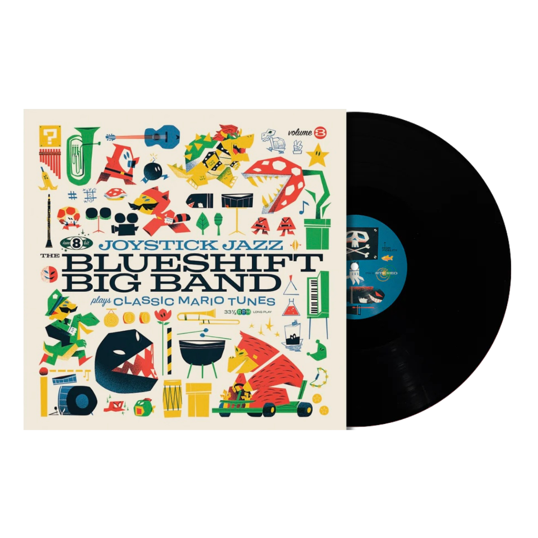 Joystick Jazz: The Blueshift Big Band Plays Classic Mario Tunes (Vol. 3) Vinyl Soundtrack