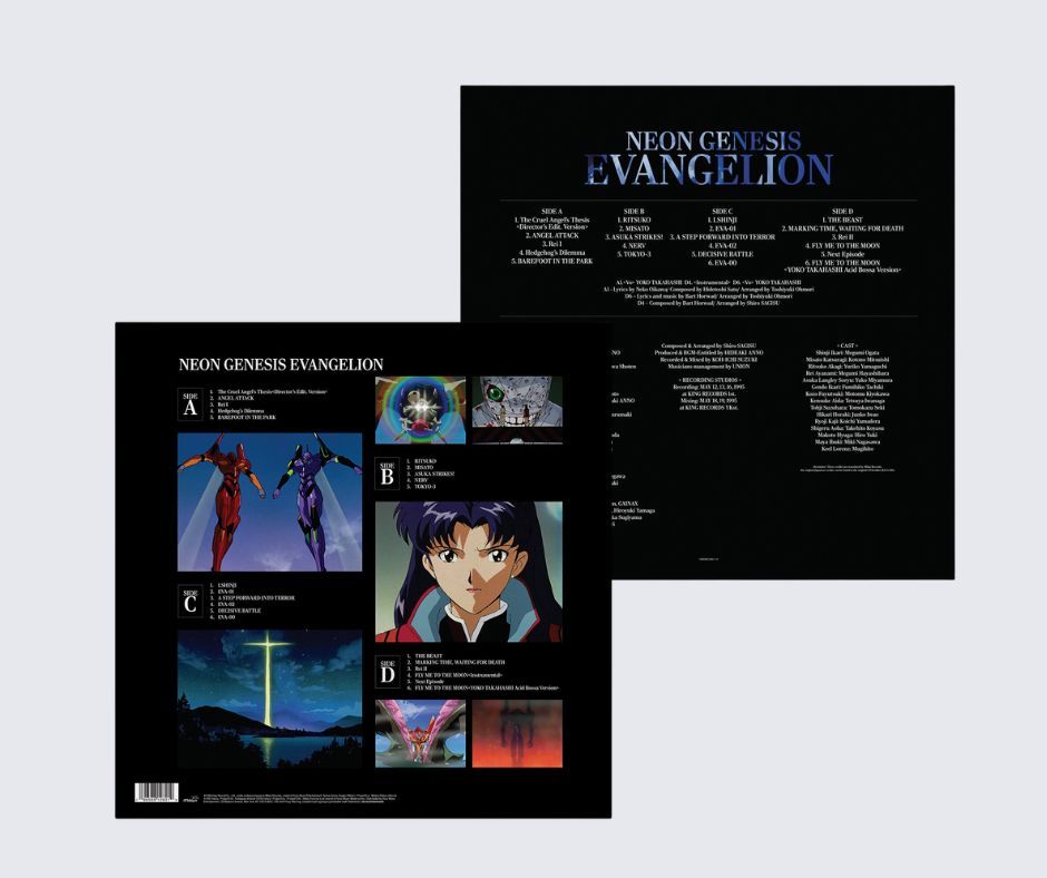 Neon Genesis Evangelion Original Series Soundtrack 2xLP