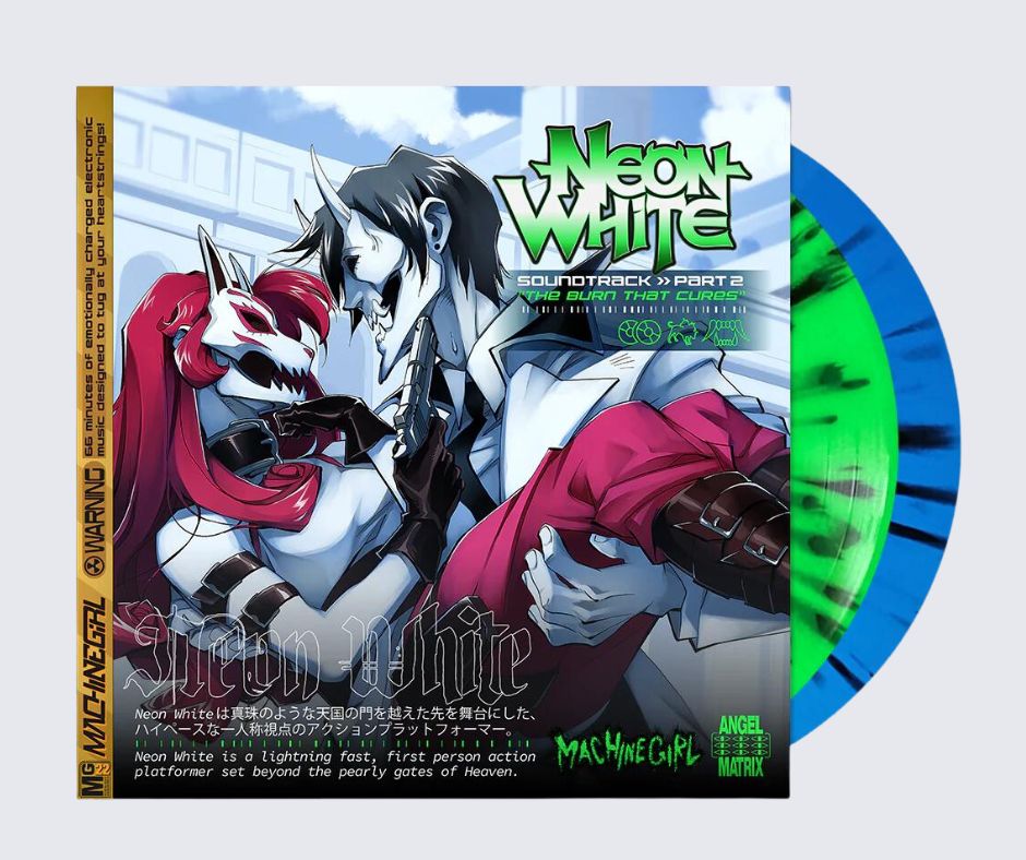 Neon White Soundtrack Part 2 “The Burn That Cures” 2xLP