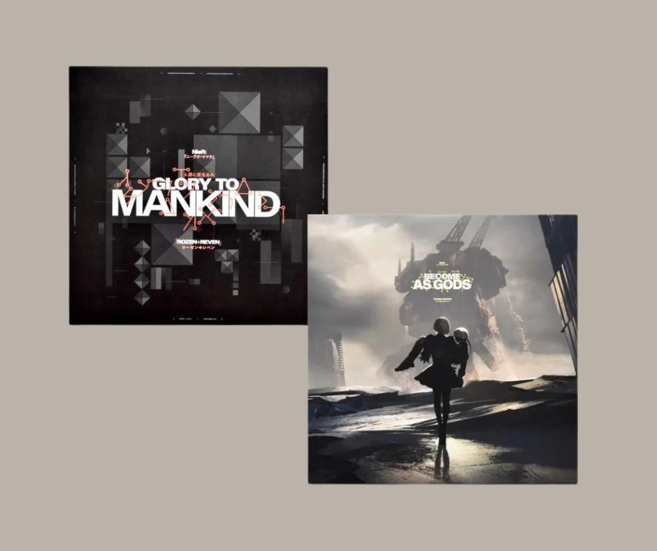 NieR Glory to Mankind & Become as Gods Combo Vinyl Record