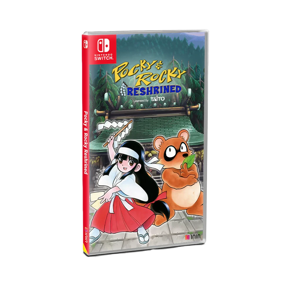 Pocky & Rocky Reshrined Nintendo Switch Physical Edition