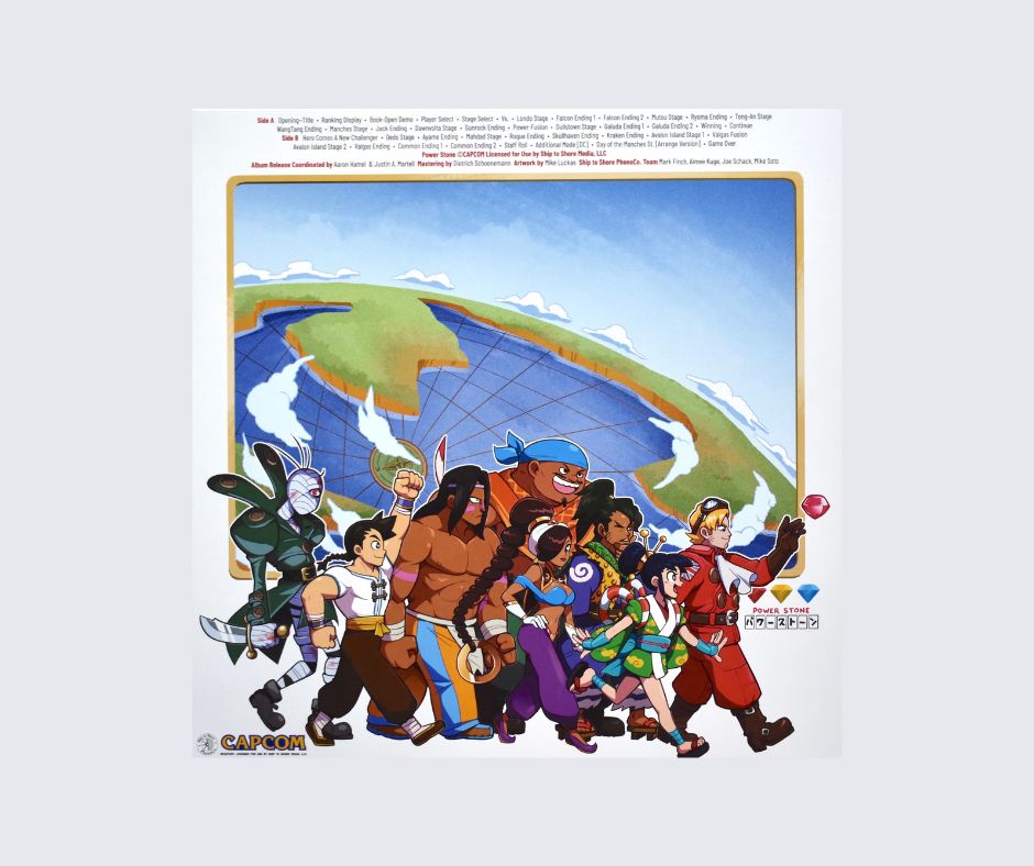 Power Stone Original Video Game Soundtrack LP