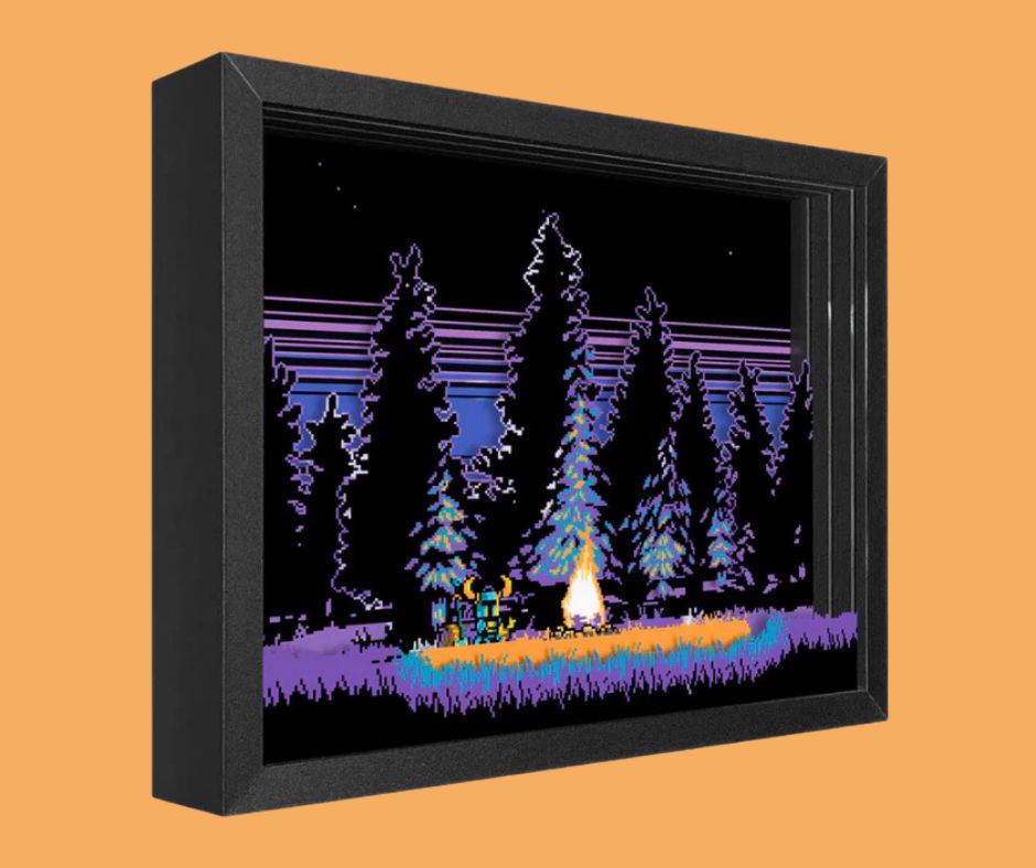 Shovel Knight Shadowbox Art