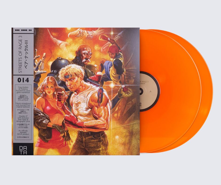 Streets of Rage 3 Video Game Vinyl Soundtrack 2xLP