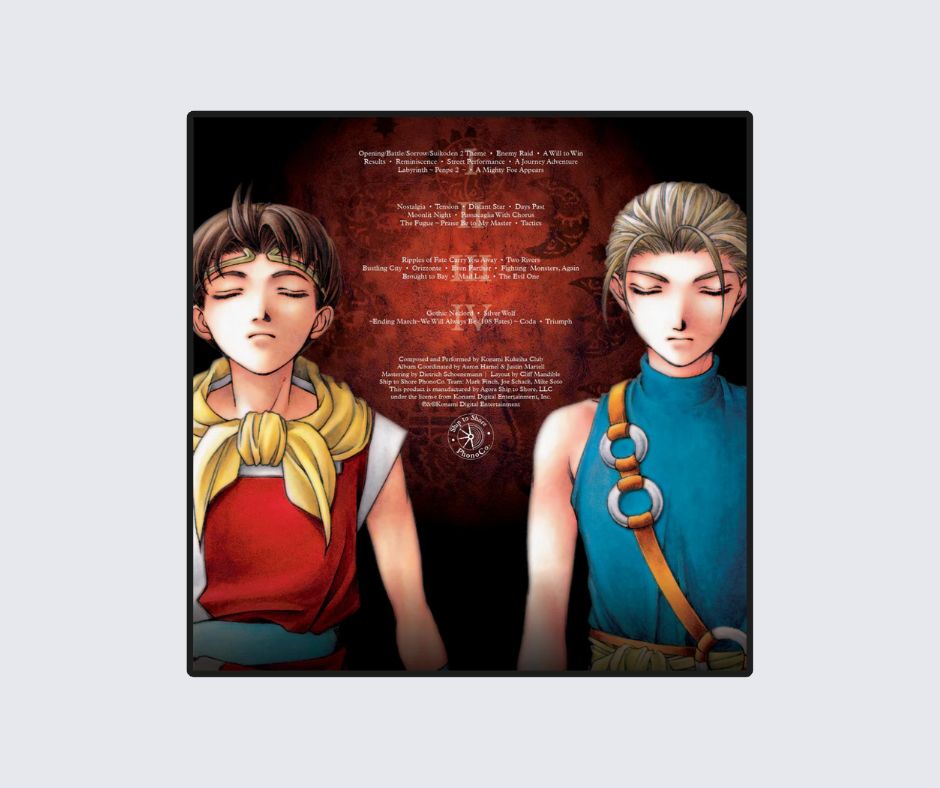 Suikoden II Original Video Game Soundtrack 2xLP