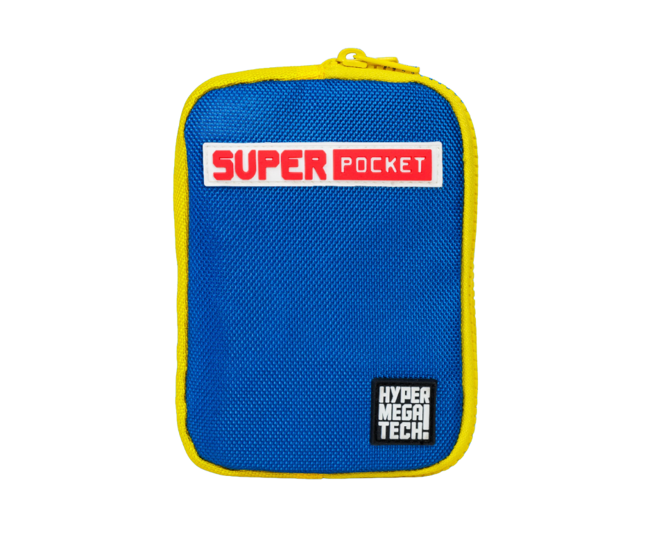 Super Pocket Case Blue/Yellow