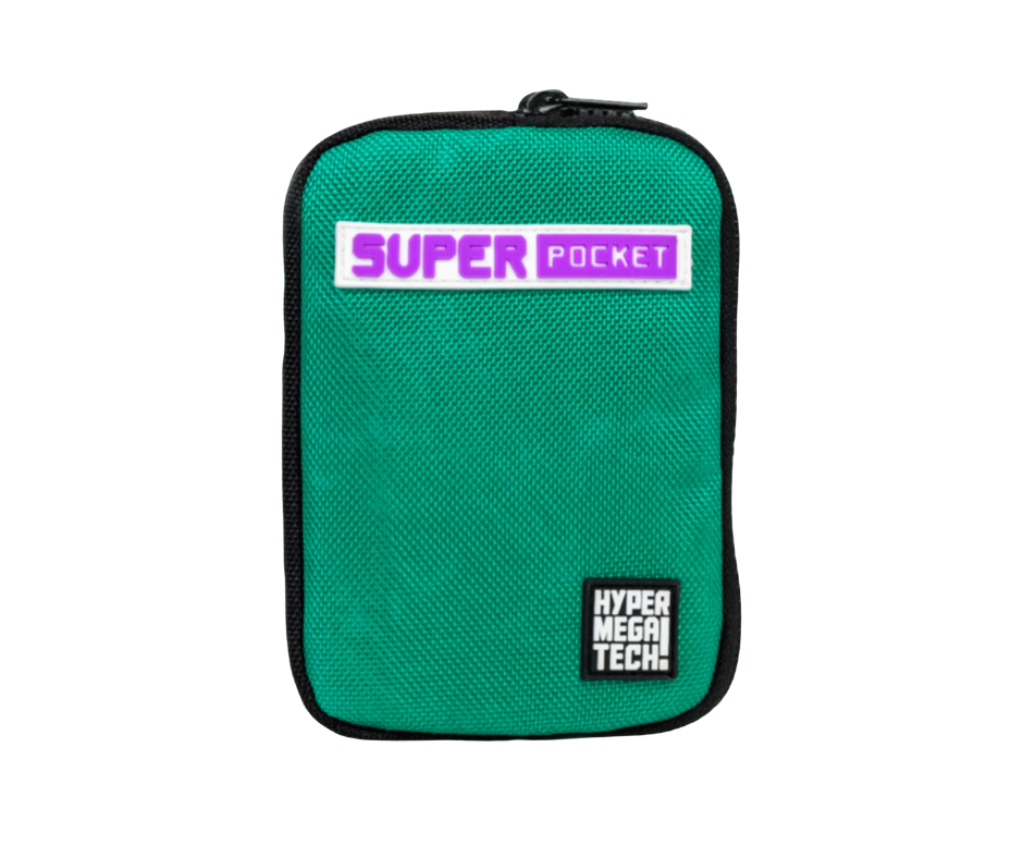 Super Pocket Case Green/Black