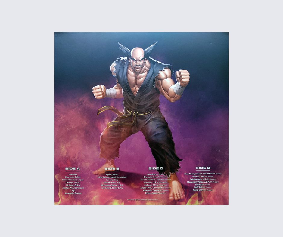 TEKKEN (Original Soundtrack) 2xLP