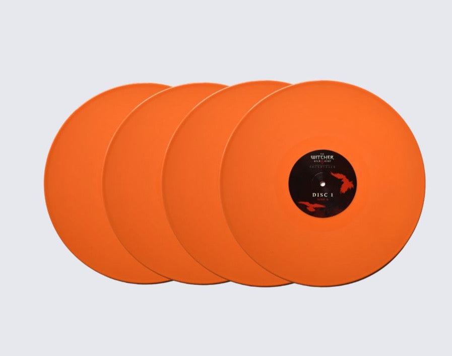 The Witcher 3 Orange Relic Vinyl 2024 4LP