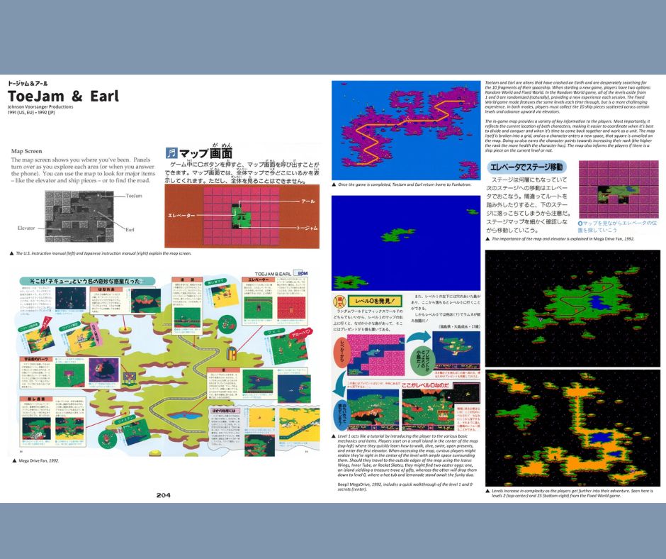 Video Game Maps: Genesis & Mega Drive