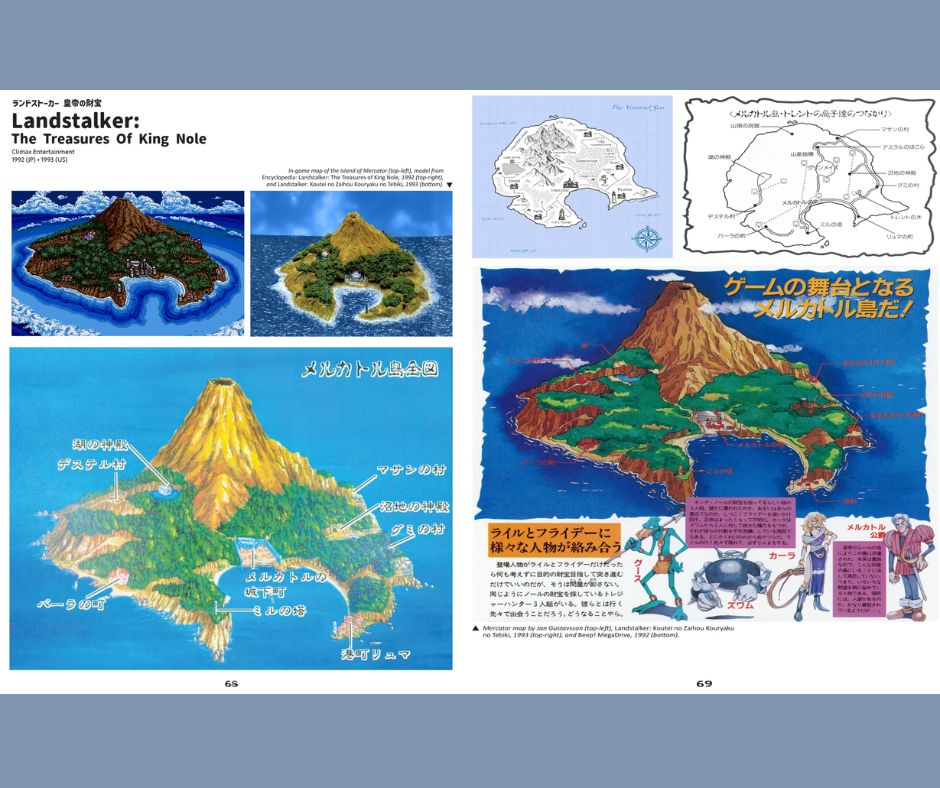 Video Game Maps: Genesis & Mega Drive