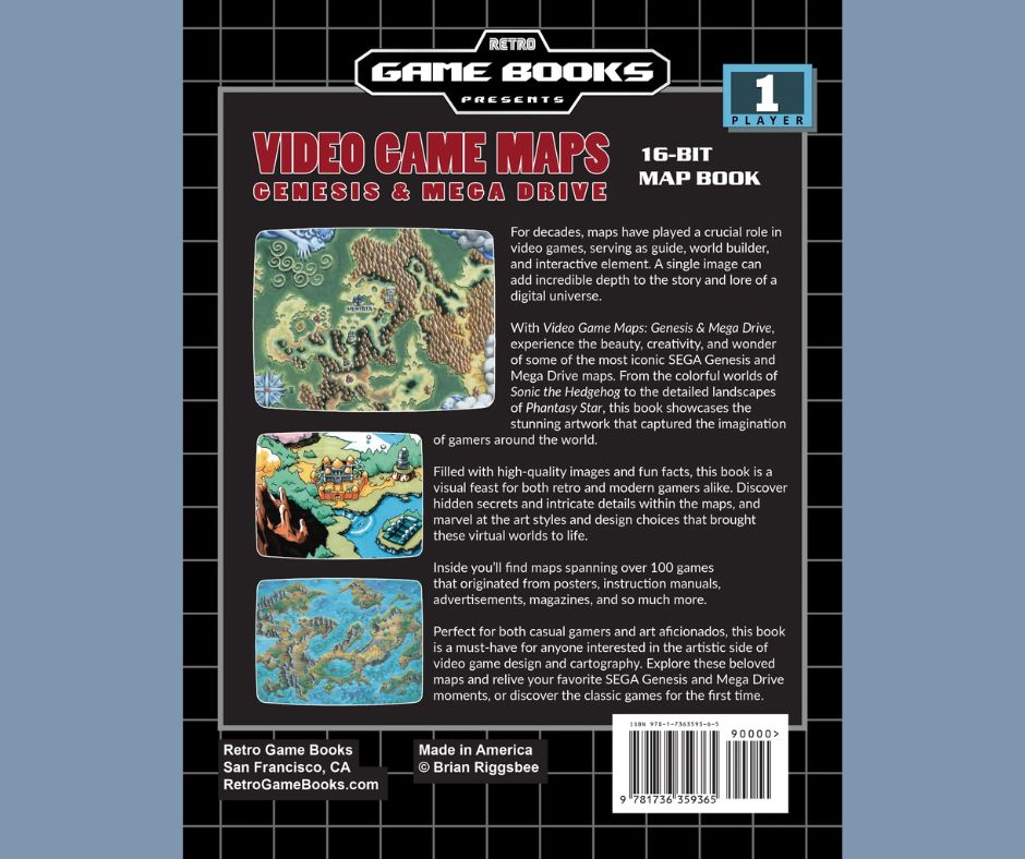 Video Game Maps: Genesis & Mega Drive