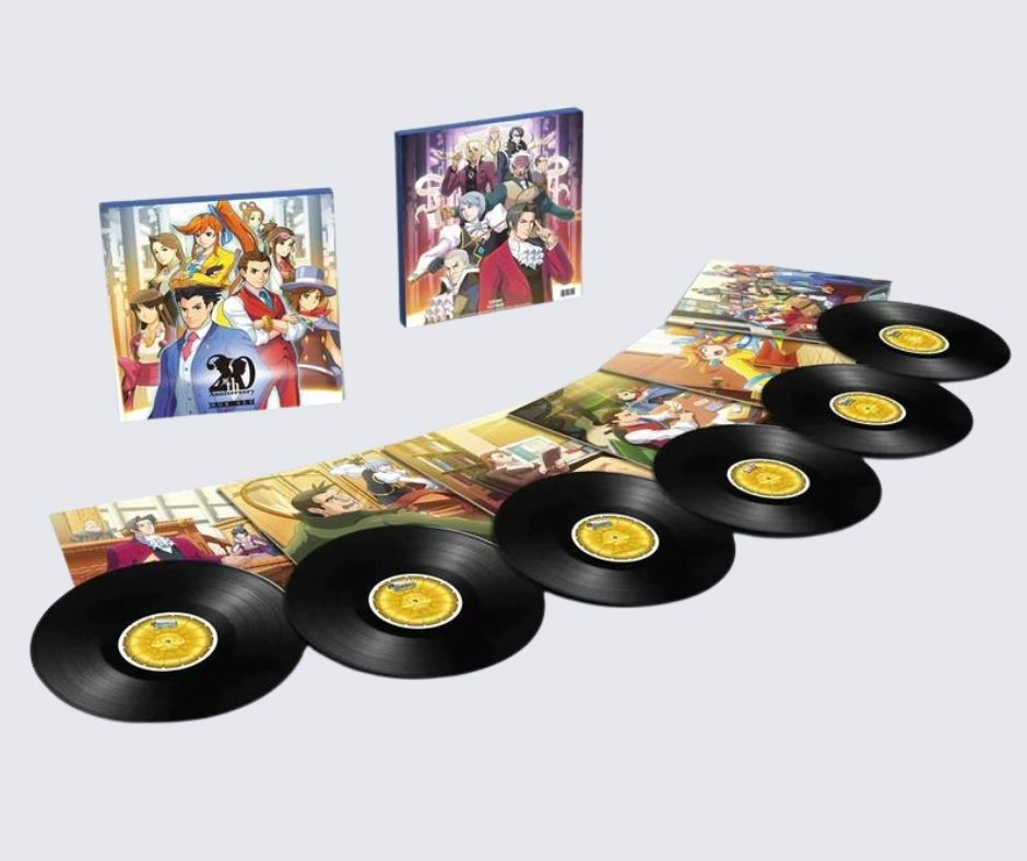 Ace Attorney 20th Anniversary Deluxe 6xLP Box Set