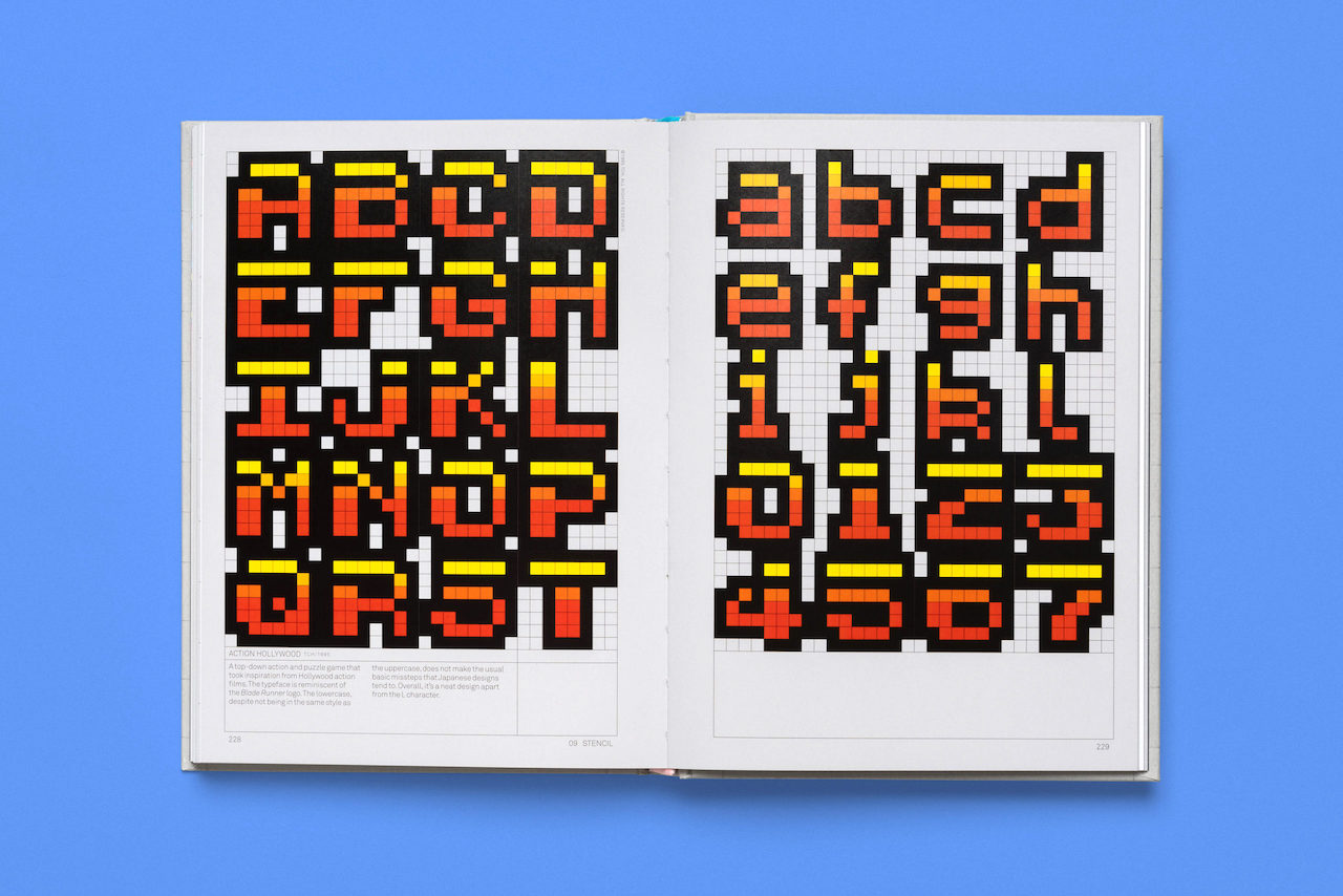 Arcade Game Typography