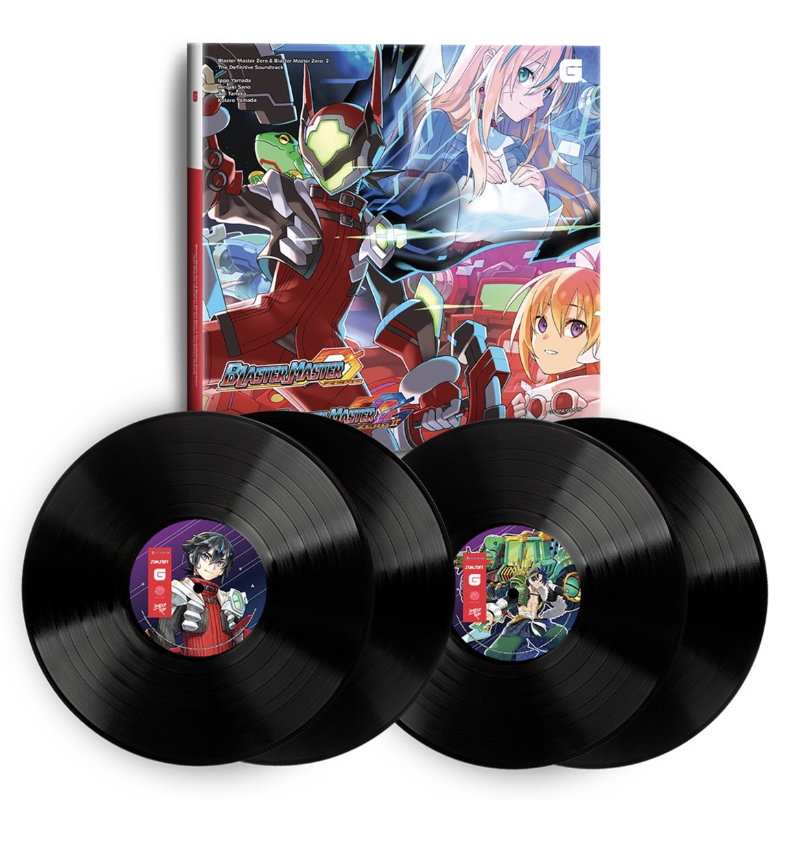 Blaster Master Zero 1 & 2 Box Set 4xLP