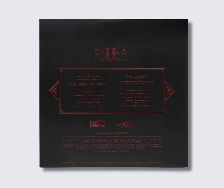 Diablo II: Resurrected 2xLP Vinyl Soundtrack