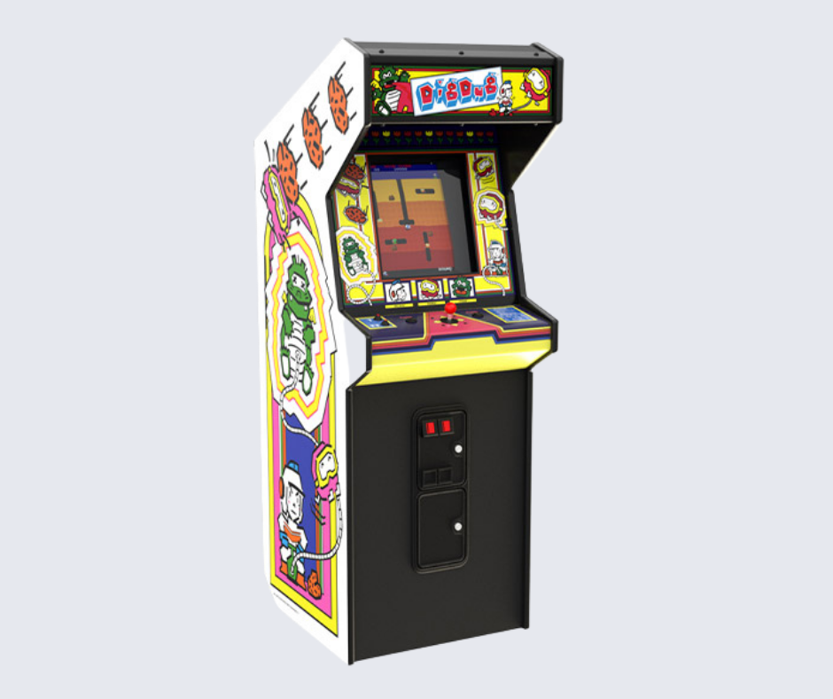 Dig Dug Quarter Scale Arcade Cabinet