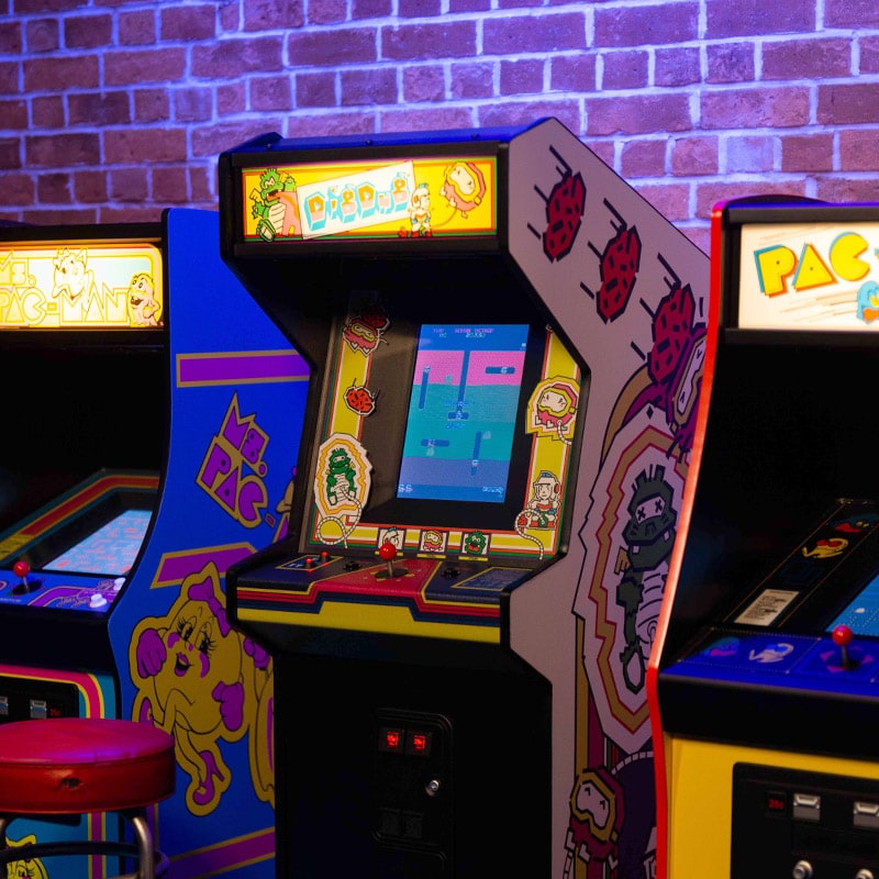 Dig Dug Quarter Scale Arcade Cabinet