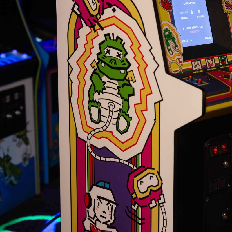 Dig Dug Quarter Scale Arcade Cabinet