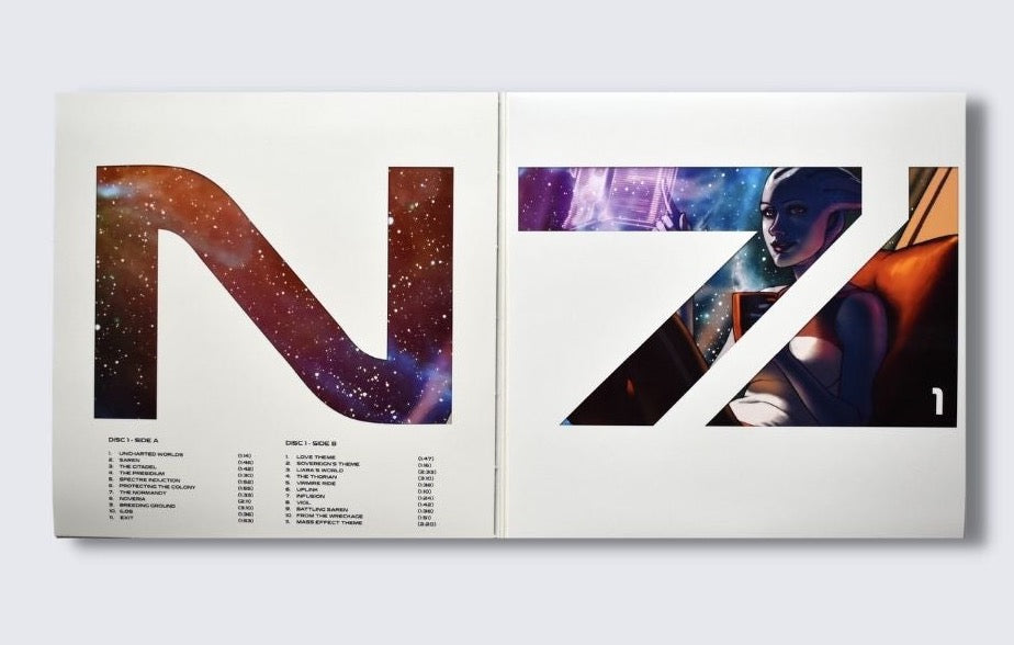 Mass Effect Trilogy: Vinyl Collection 4xLP Box Set