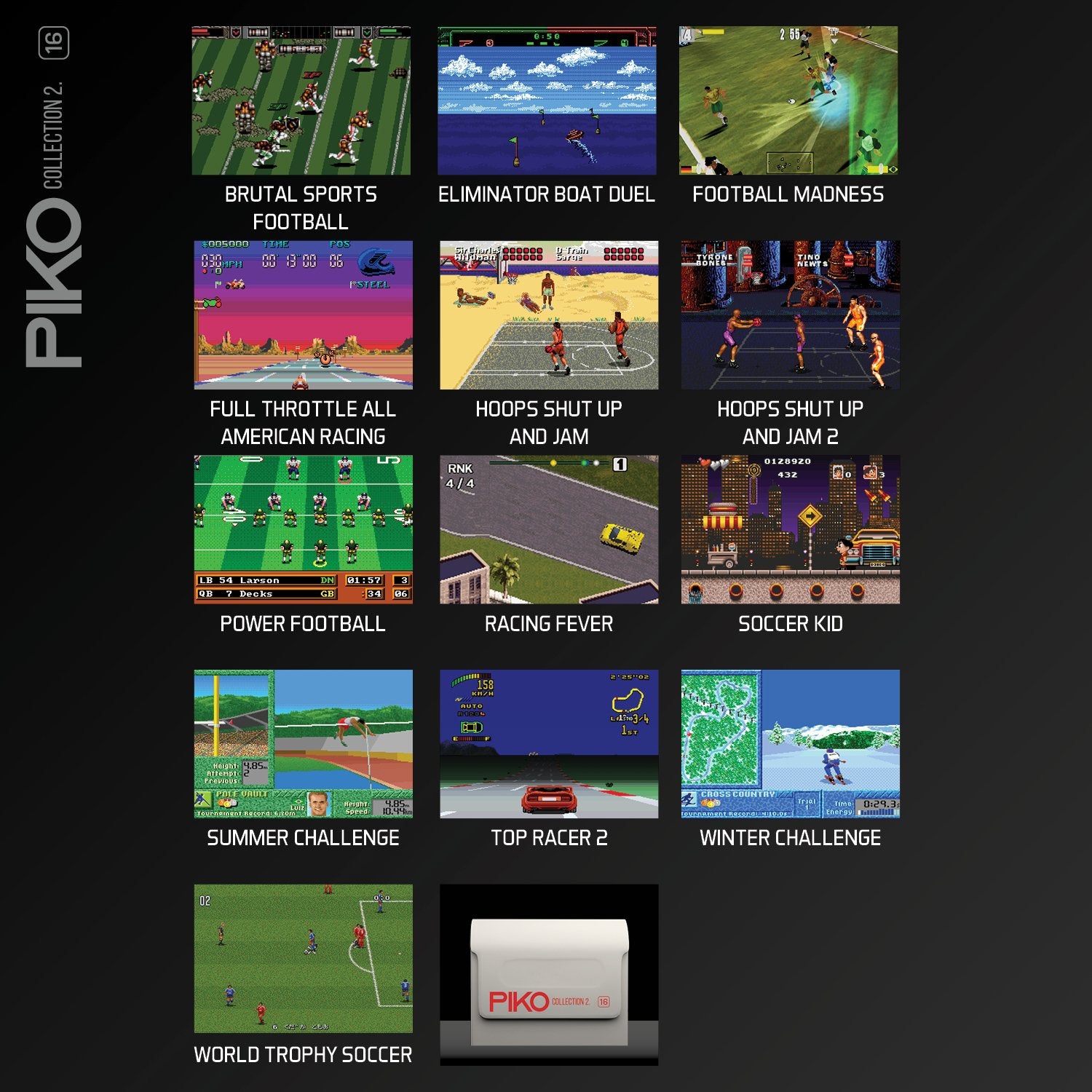 Piko Interactive 2 - Evercade Cartridge