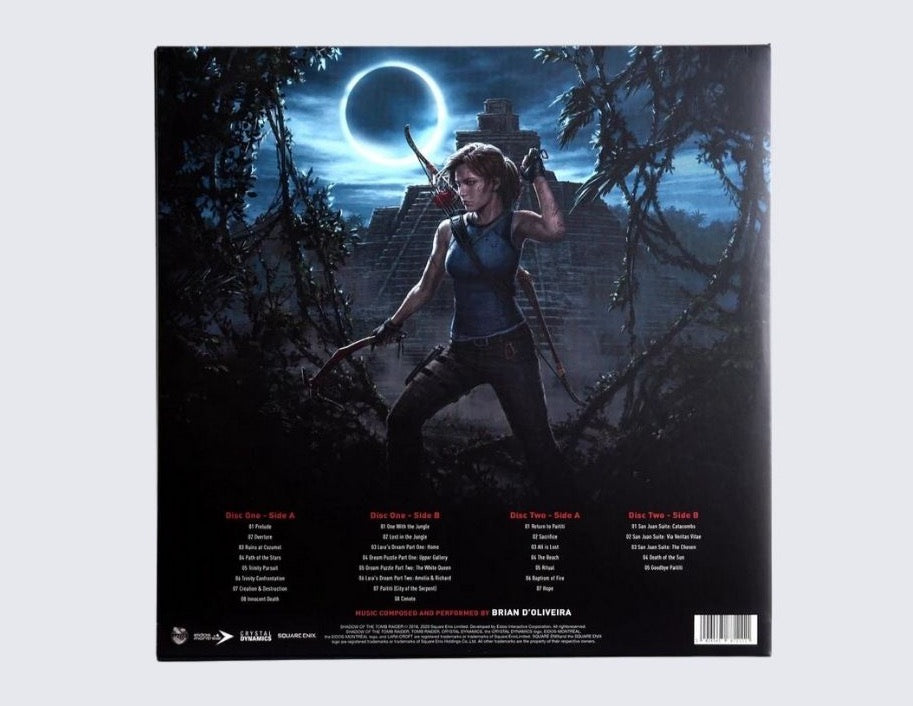 Shadow of the Tomb Raider Deluxe Double Vinyl Soundtrack