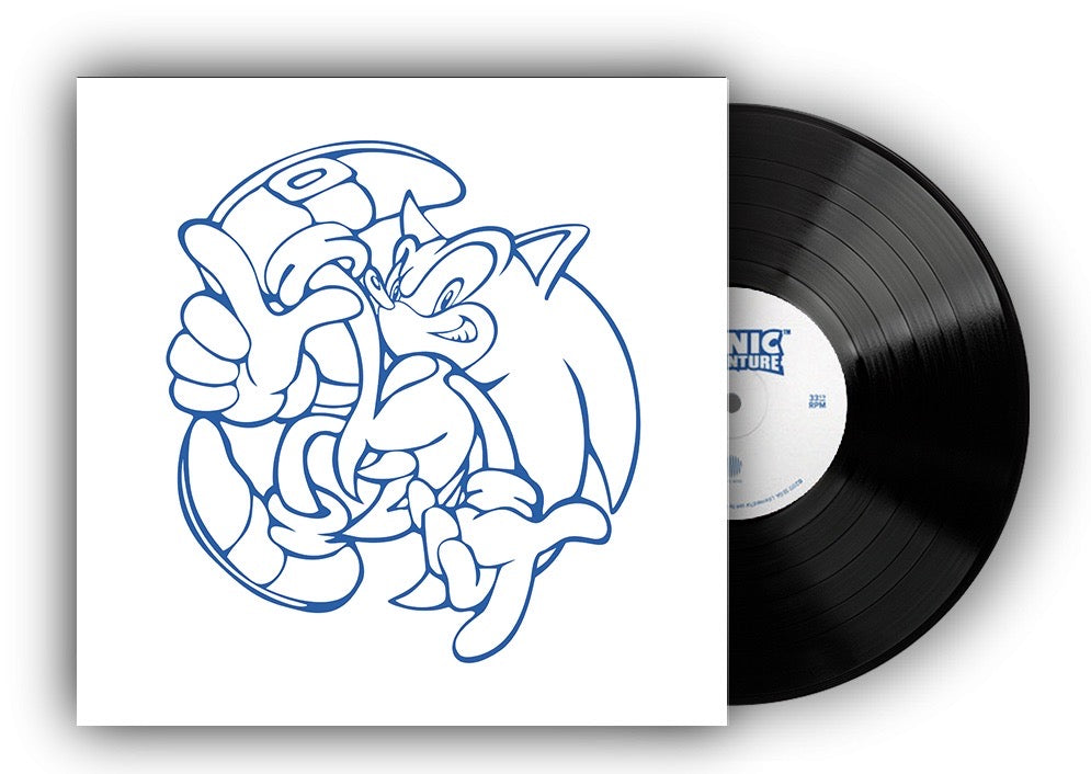 Sonic Adventure Official Soundtrack Vinyl Record | Video Game Music ...