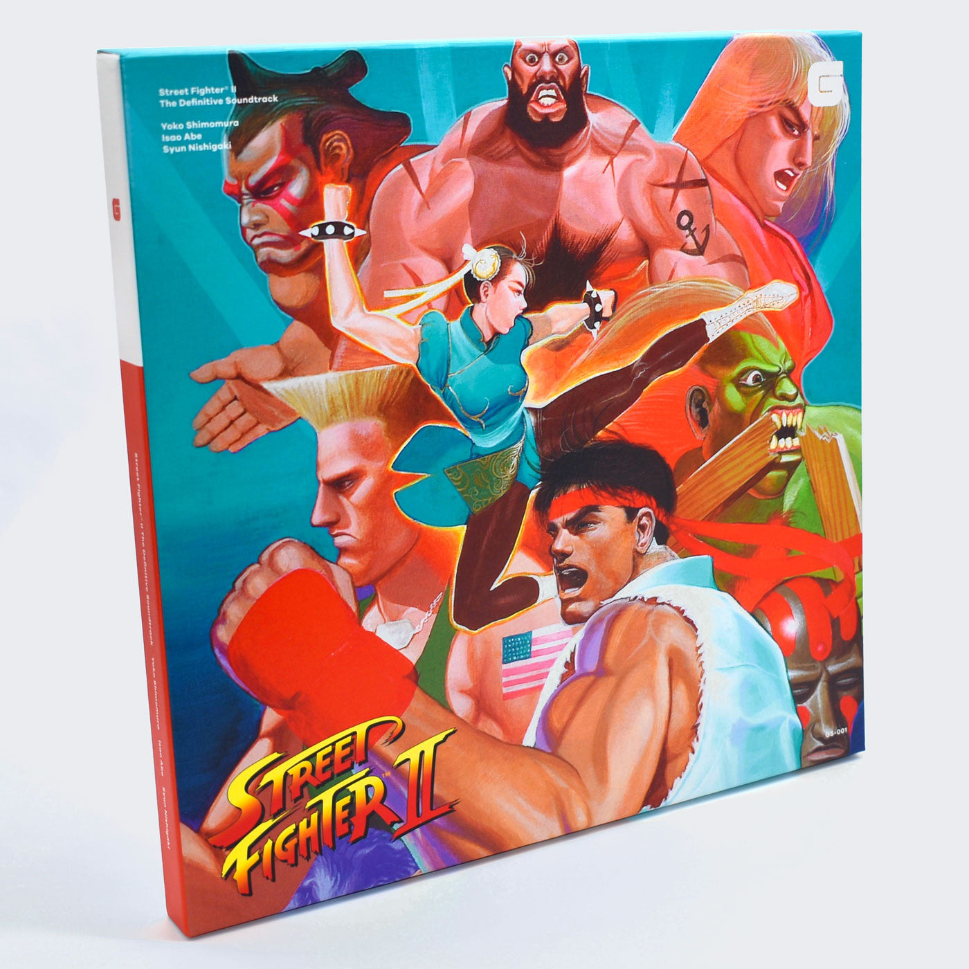 Street fighter 2 soundtrack front cover