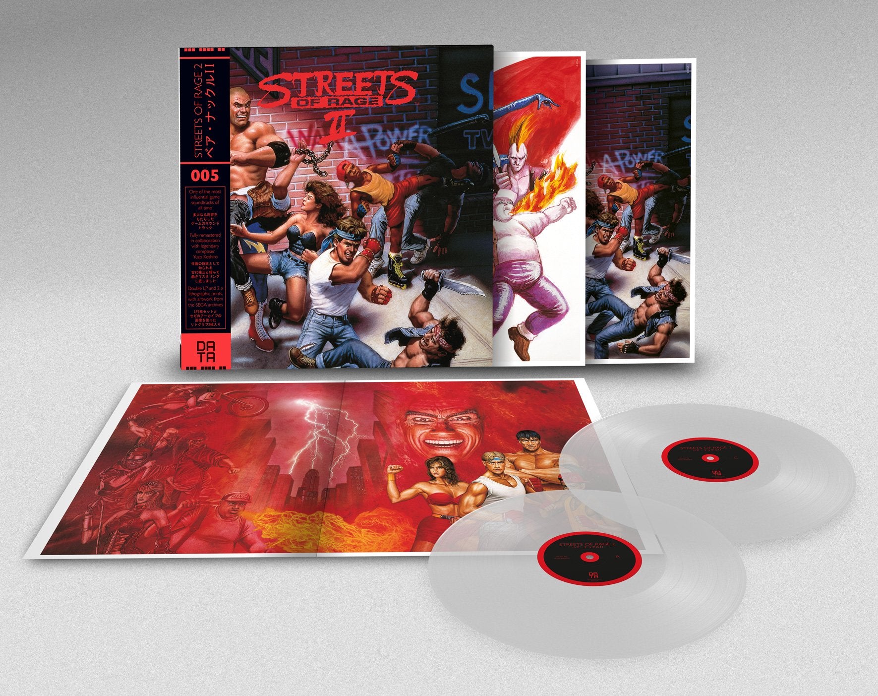 Streets of Rage 2 Video Game Vinyl Soundtrack 2xLP