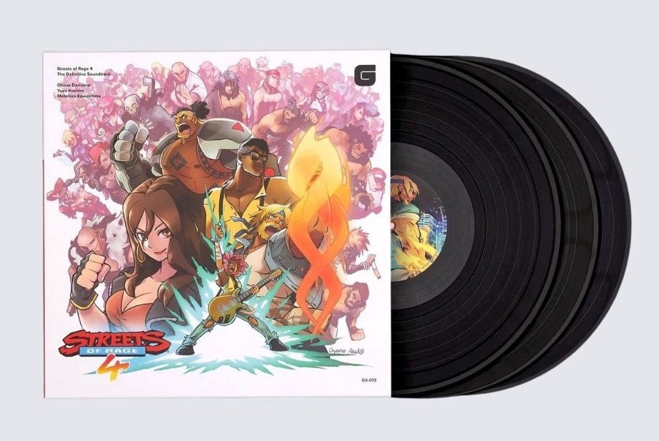 Streets of Rage 4: The Definitive Soundtrack 3xLP